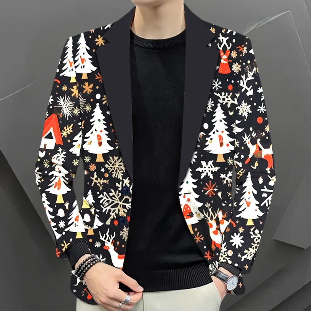 Stilla | Fashionabel Juleblazer til Mænd