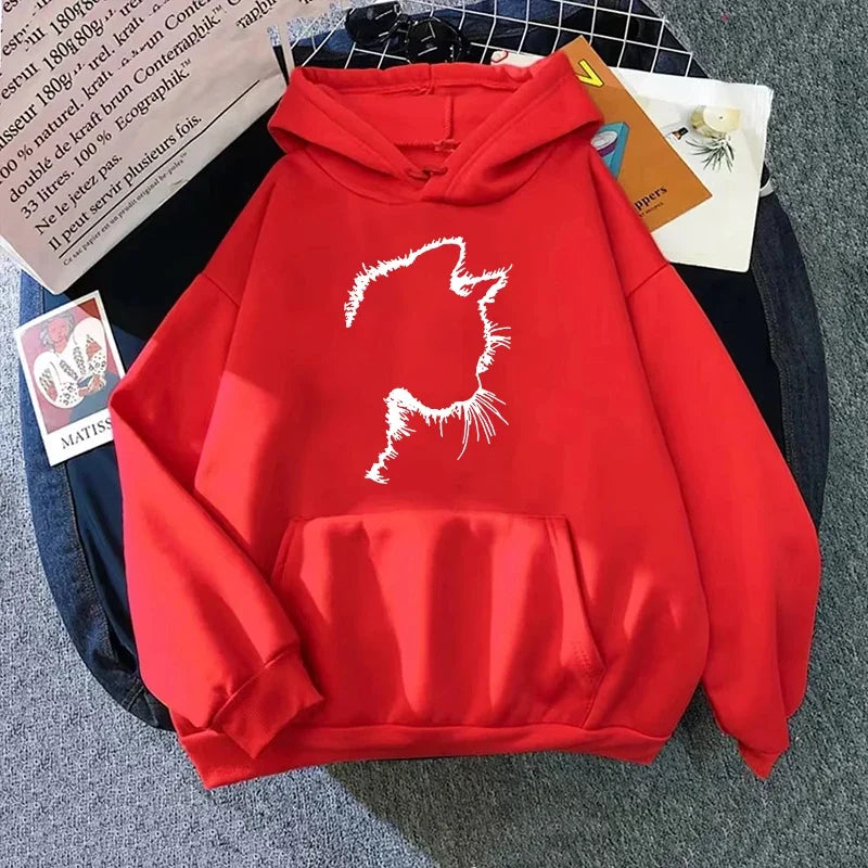 Stilla | Hoodie med Kattemotiv