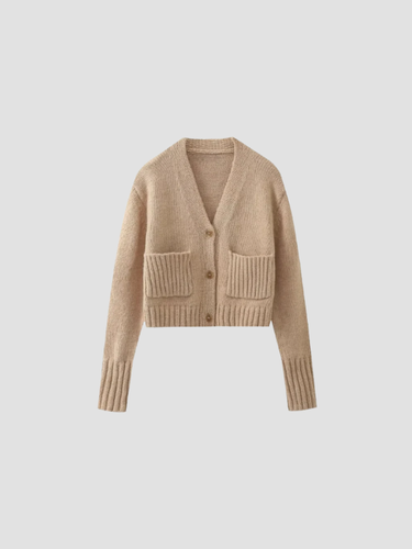 Stilla | Cardigan med Lommer