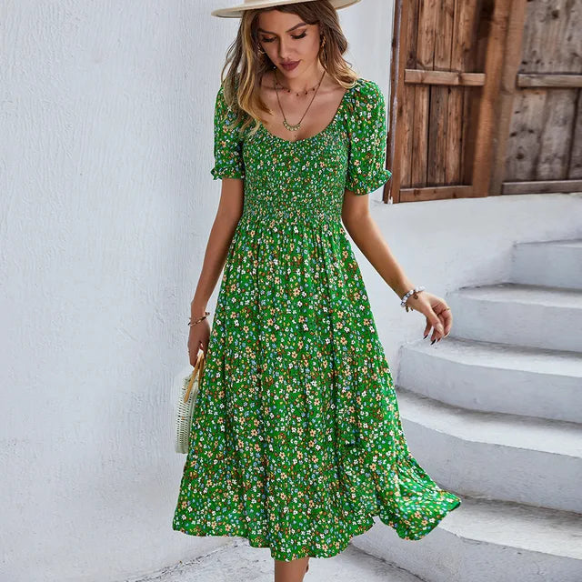 Stilla | Blomstret Sommerkjole