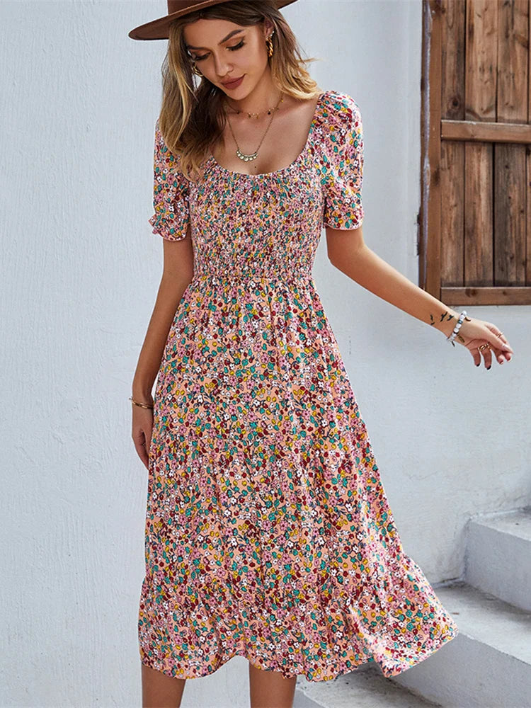 Stilla | Blomstret Sommerkjole