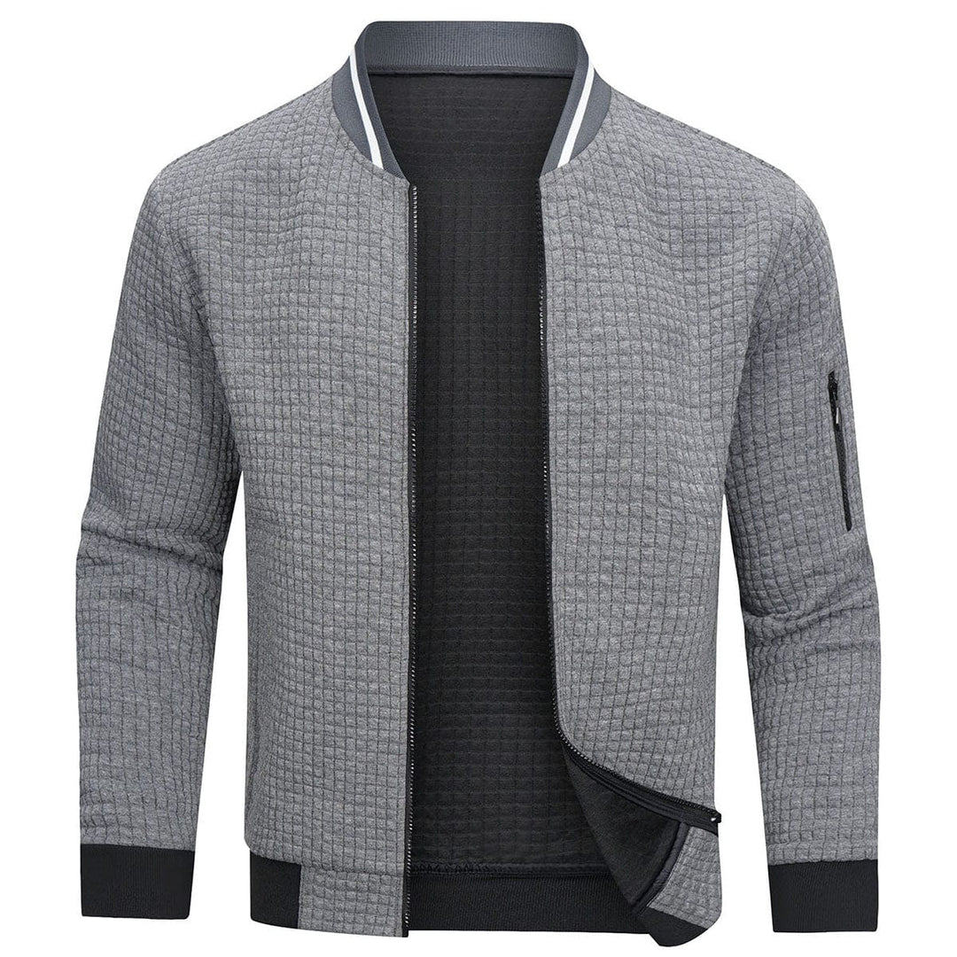 Stilla | Behagelig Moderne Halv Lynlås Sweater med Moderne Stil