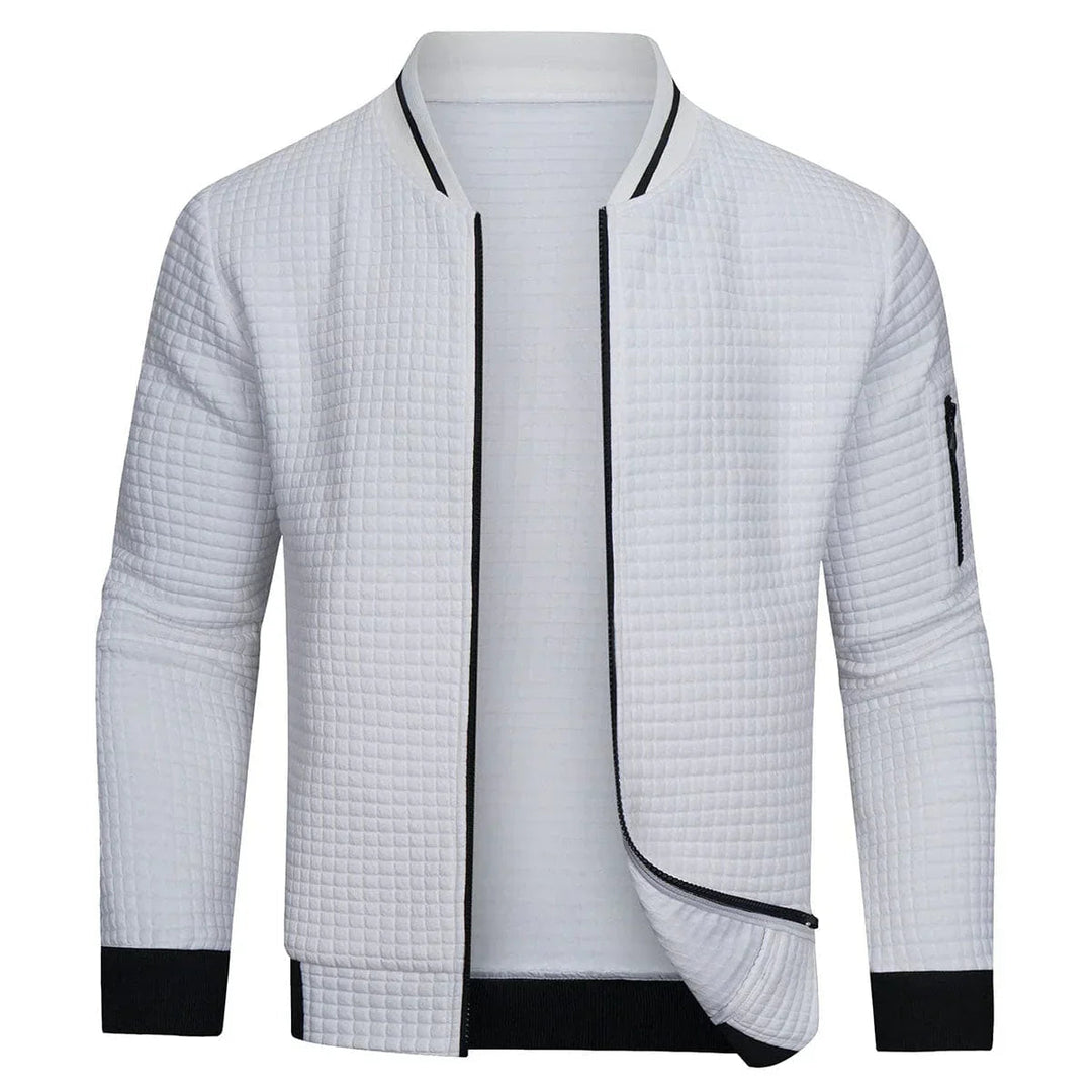 Stilla | Behagelig Moderne Halv Lynlås Sweater med Moderne Stil