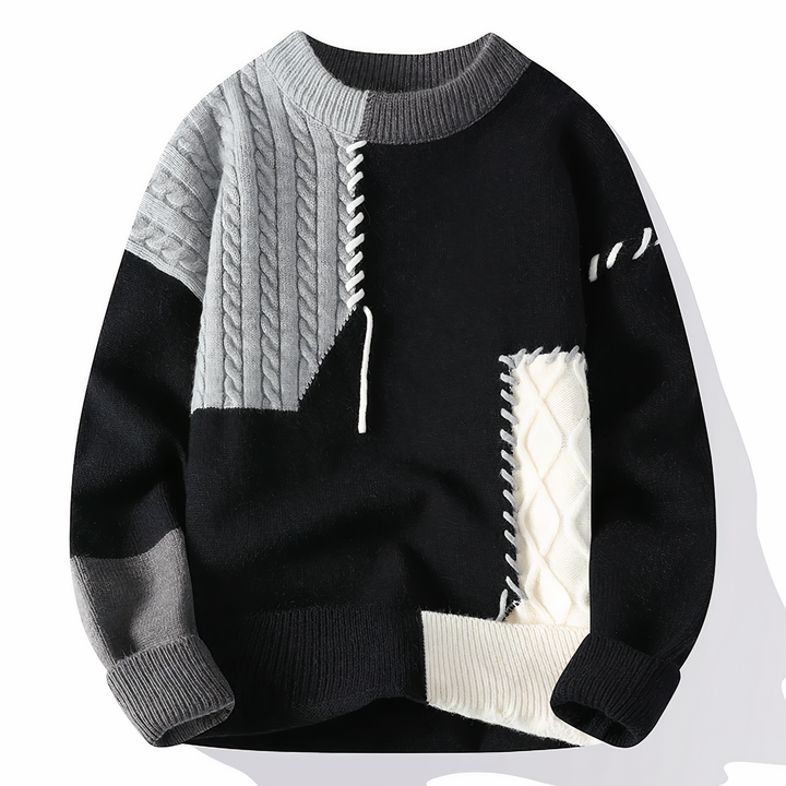 Stilla | Unik Patchwork Sweater
