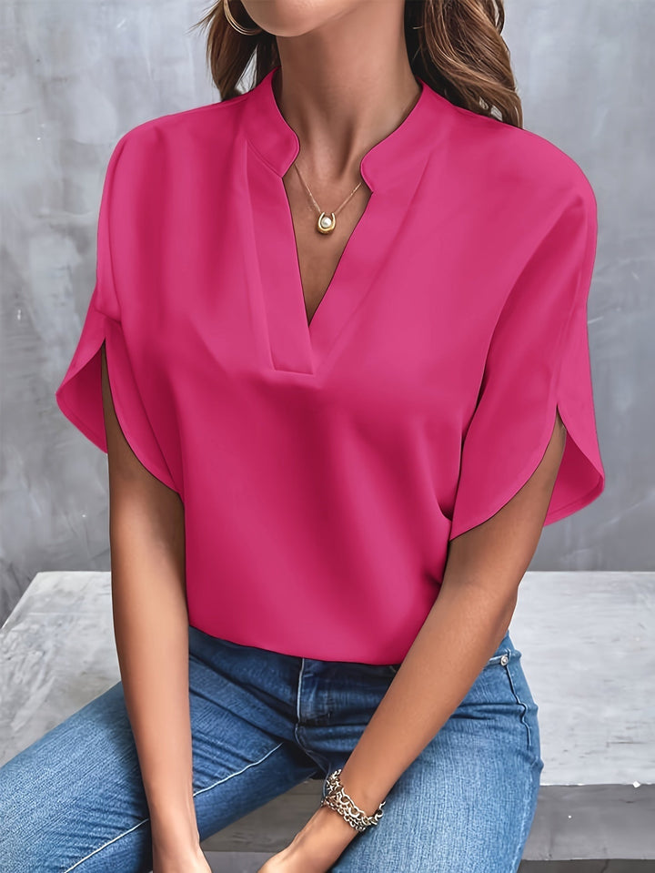 Stilla | Elegante Lys Bluse Til Kvinder