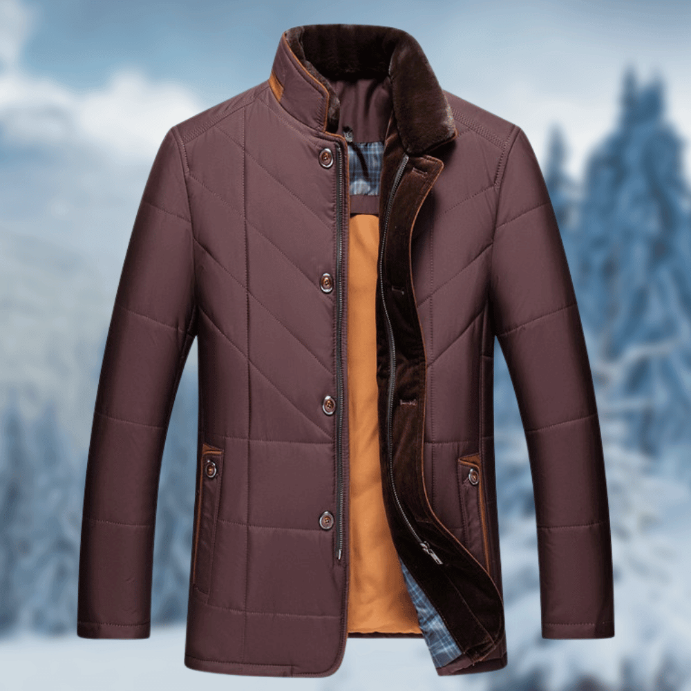 Stilla | Herre Diamant Quiltet Puffer-Jakke