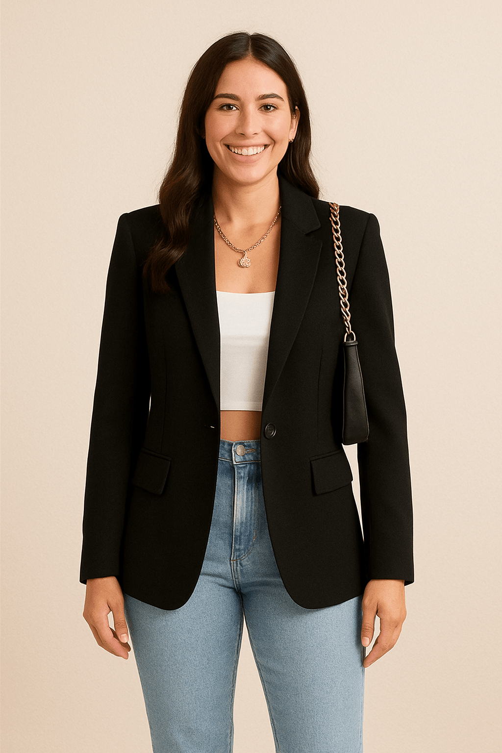 Stilla | Blazer Mere Elegant Klassisk til Kontor og Hverdags