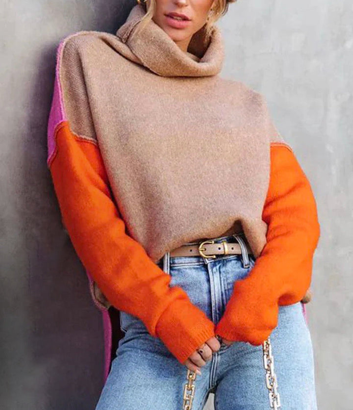 Stilla | Casual rullekrave sweater