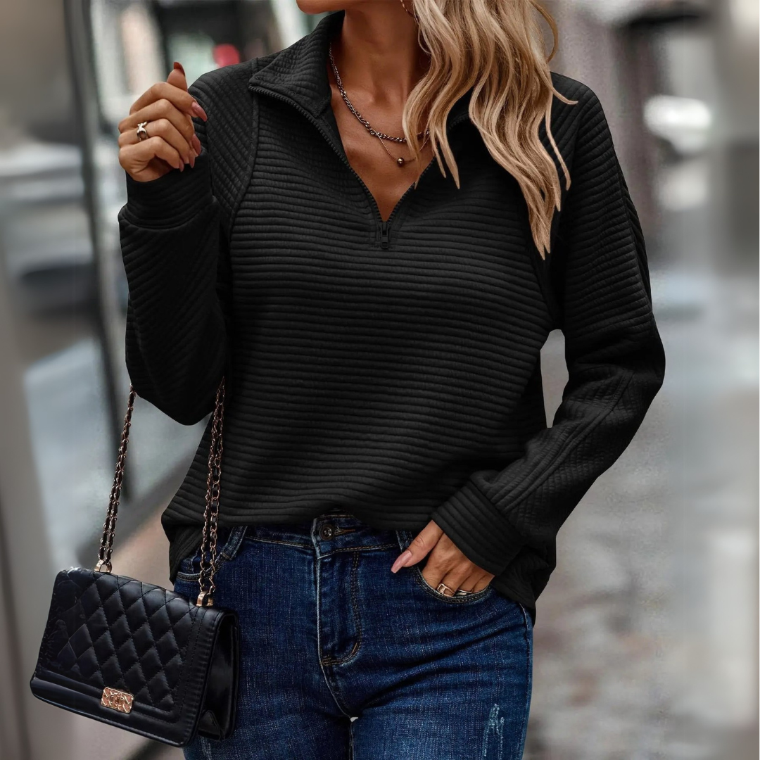 Stilla | Chic Lynlås-Krave Pullover