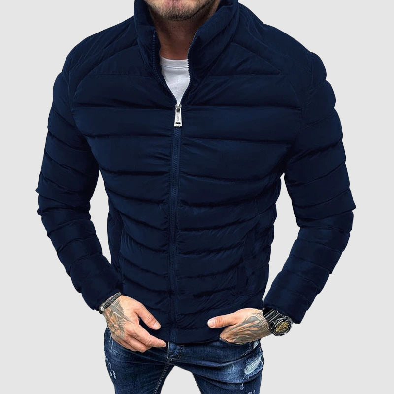 Stilla | Varm Slim Fit Pufferjakke til Vinterkomfort for Herrer