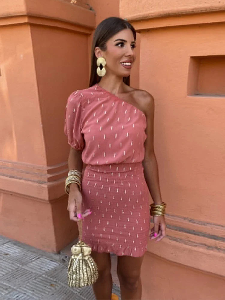 Stilla | Elegant Plisseret Minikjole