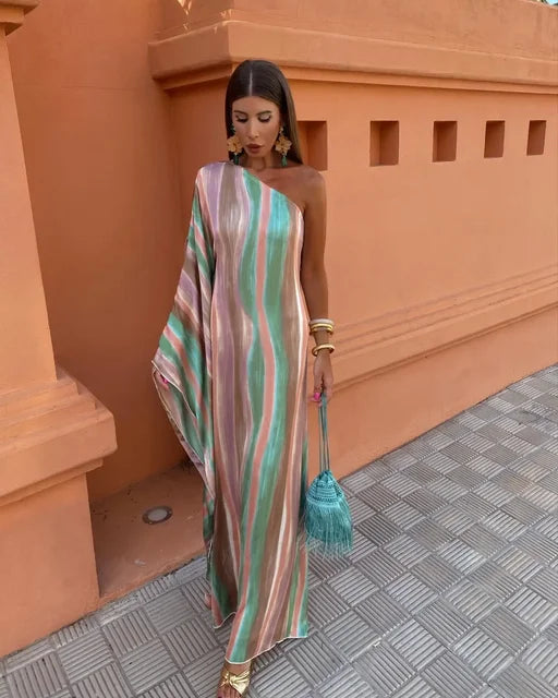 Stilla | Elegant Striped Dress