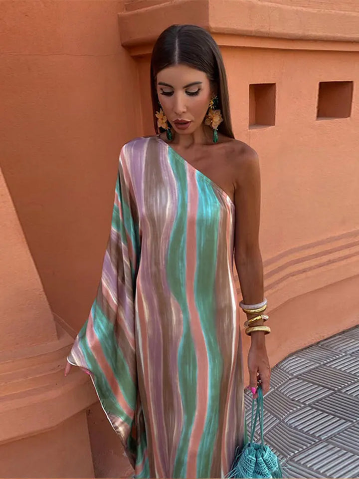 Stilla | Elegant Striped Dress