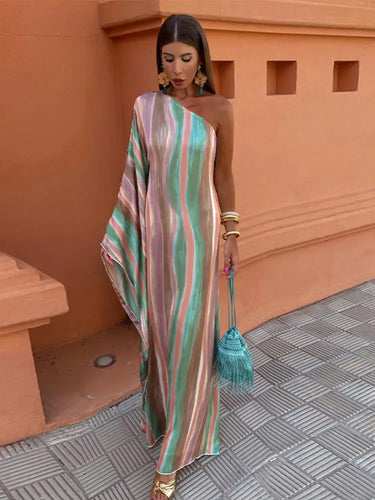 Stilla | Elegant Striped Dress