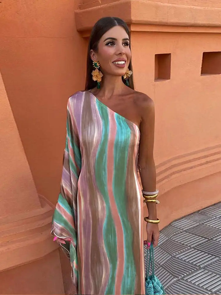 Stilla | Elegant Striped Dress