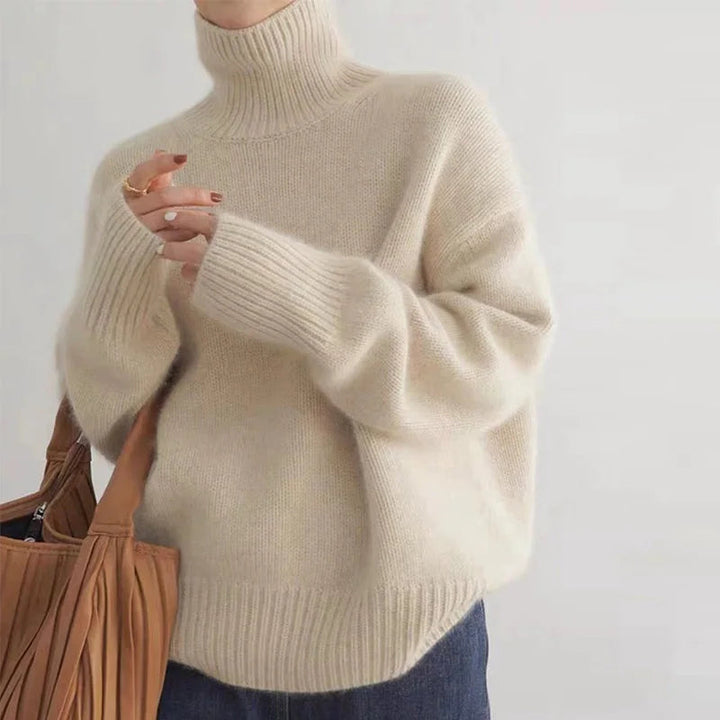 Stilla | Rullekravepullover Dame mode