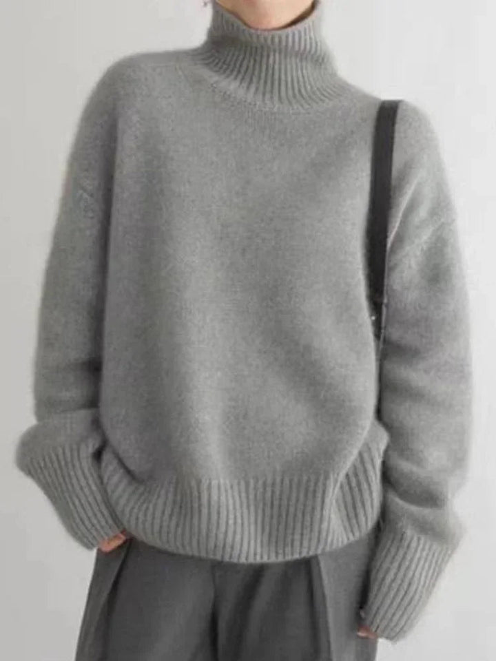 Stilla | Rullekravepullover Dame mode