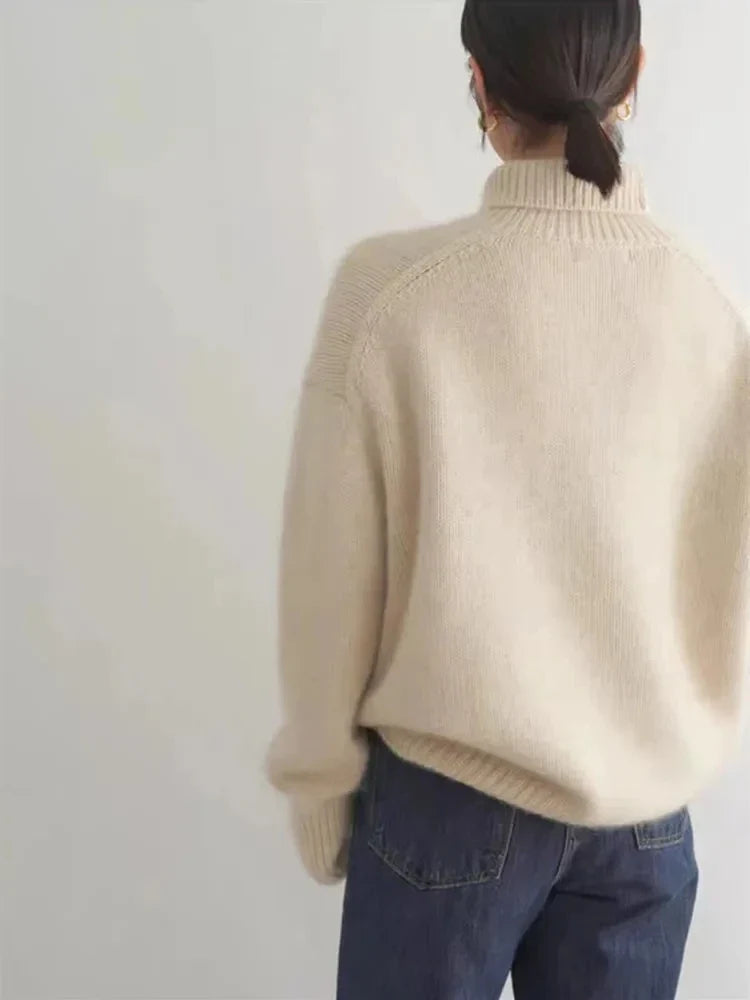 Stilla | Rullekravepullover Dame mode