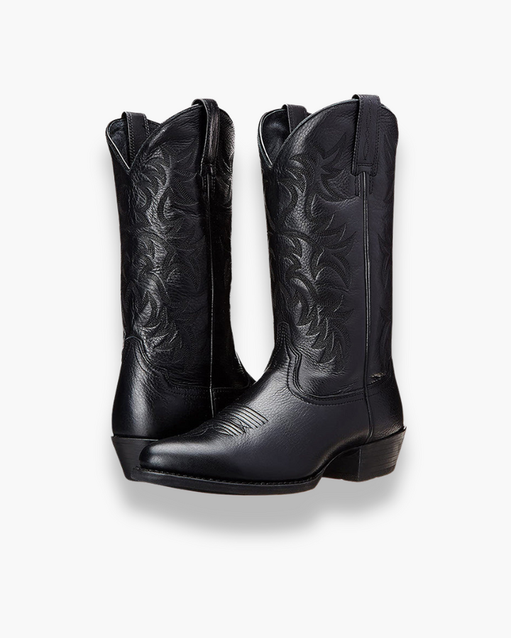 Stilla | Cowboy Støvler Dame - Sorte Western Støvler