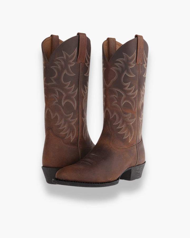 Stilla | Cowboy Støvler Dame - Sorte Western Støvler