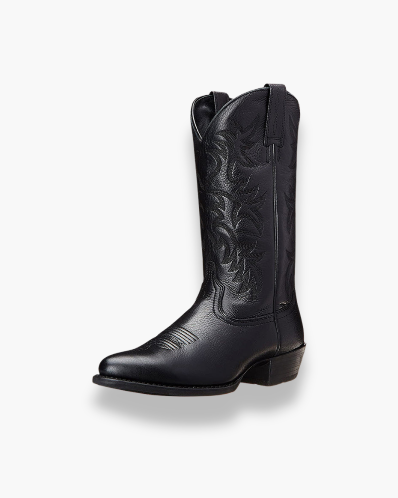 Stilla | Cowboy Støvler Dame - Sorte Western Støvler
