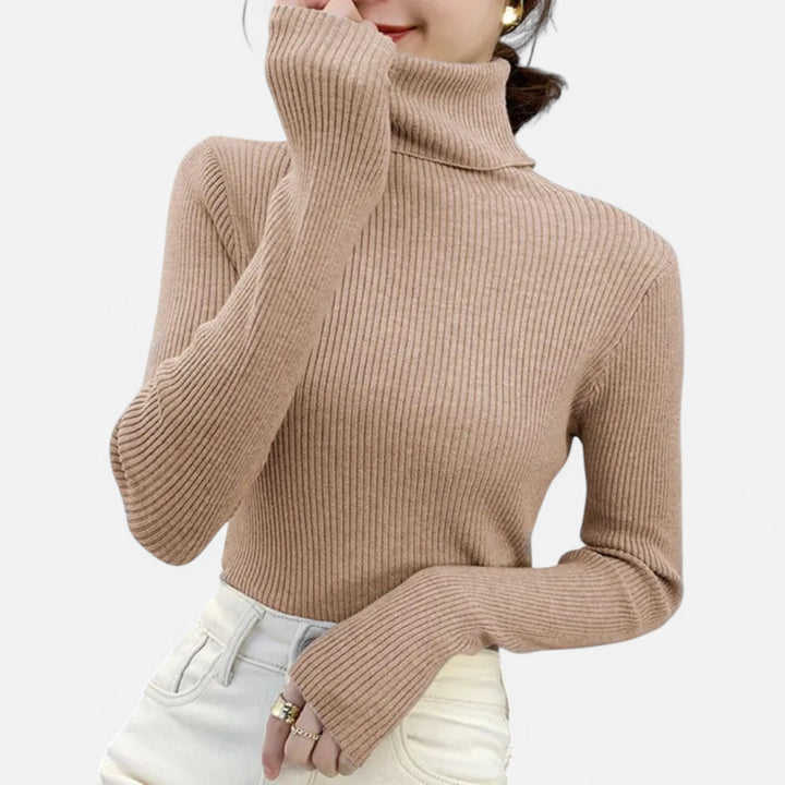 Stilla | Turtleneck Sweater Langærmet Ribbet