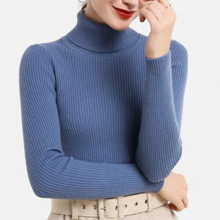 Stilla | Turtleneck Sweater Langærmet Ribbet