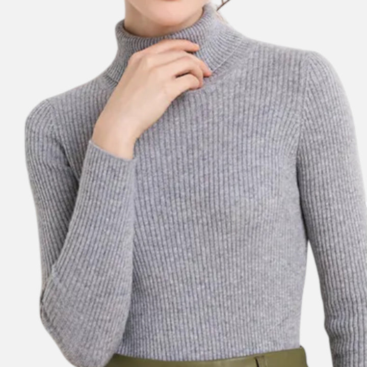 Stilla | Turtleneck Sweater Langærmet Ribbet