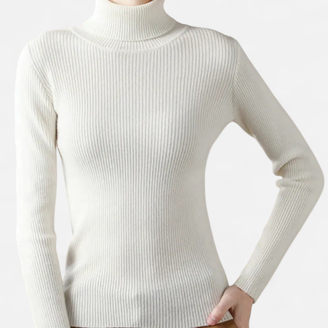 Stilla | Turtleneck Sweater Langærmet Ribbet