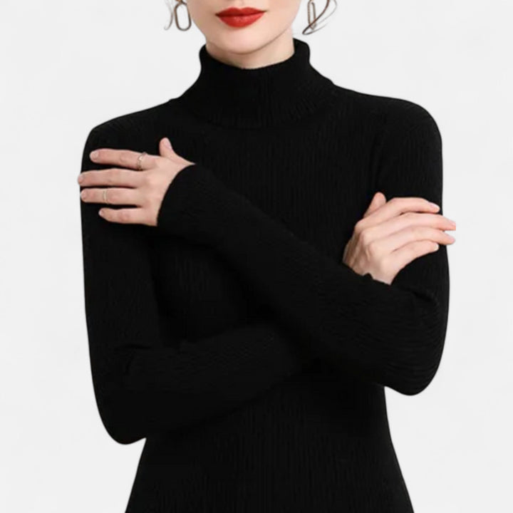 Stilla | Turtleneck Sweater Langærmet Ribbet