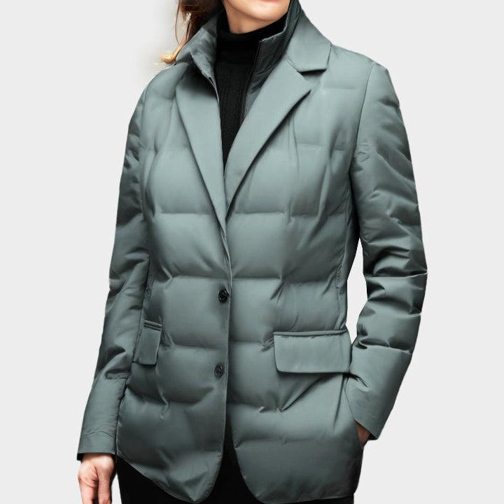 Stilla | Quiltet Blazer Frakke