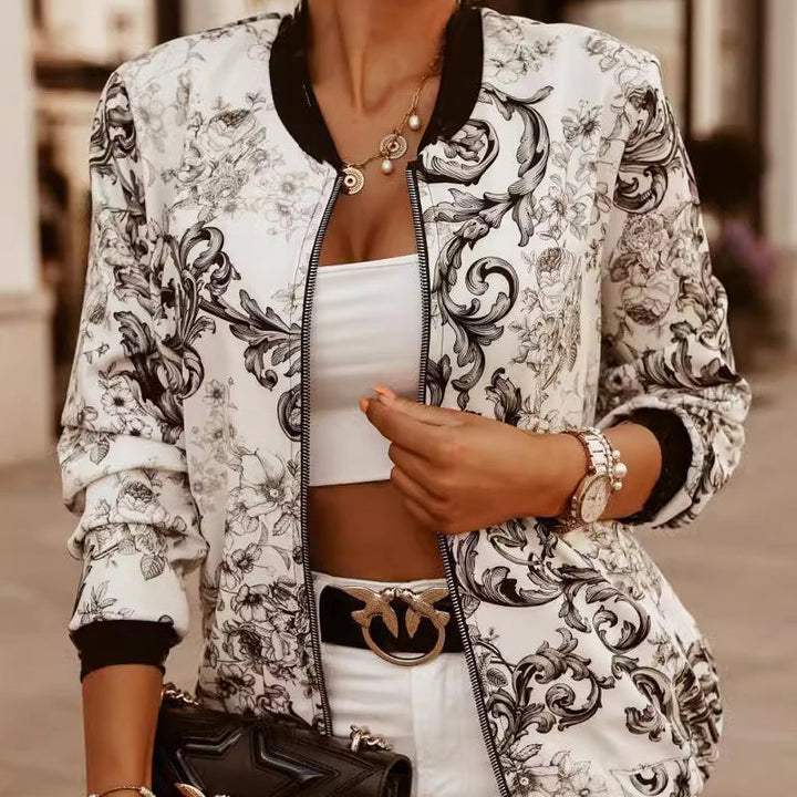 Stilla | Floral Let Jakke