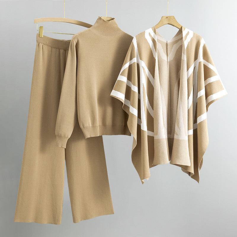 Stilla | Chic Efterårs Strik 3-Piece Set til Kvinder