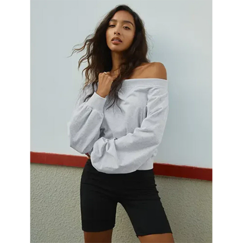 Stilla | Sweatshirt Med Kolde Skuldre Til Dame