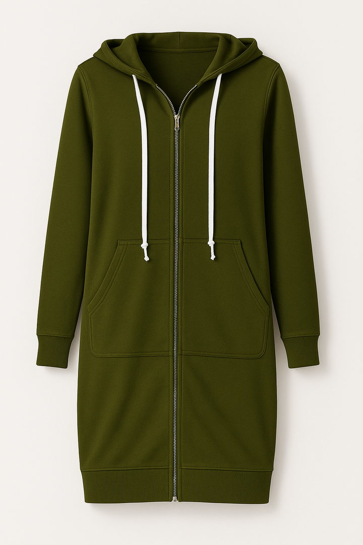 Stilla | Fritid Zip-Up Hoodie