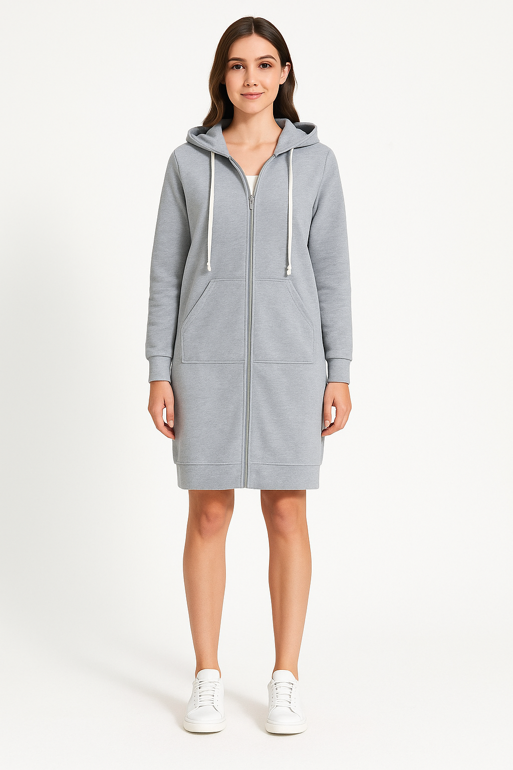 Stilla | Fritid Zip-Up Hoodie