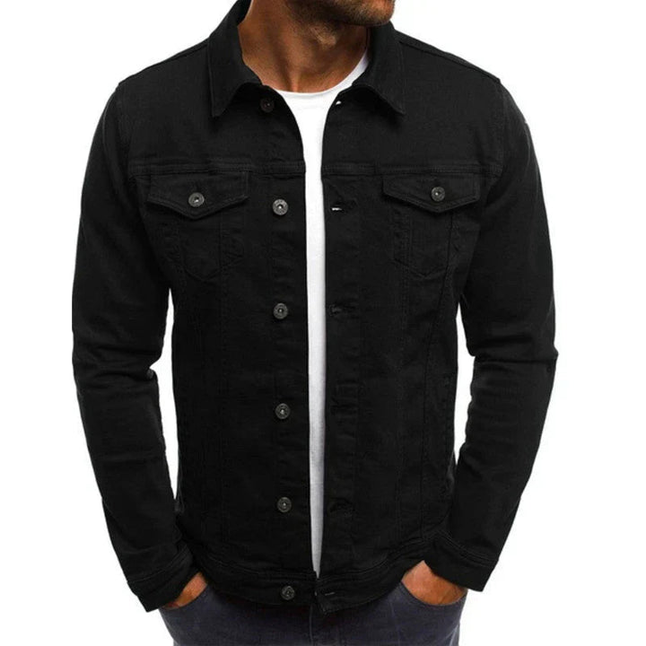 Stilla | Casual jeansjakke med ubesværet kant
