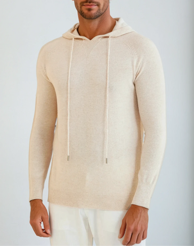 Stilla | Krævende Herre Hoodie Af Ren Kashmir