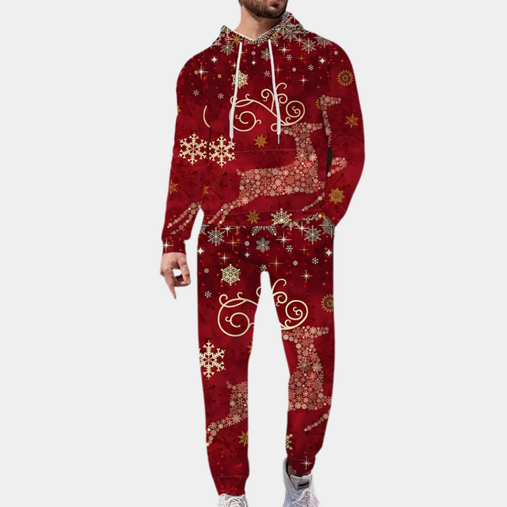 Stilla | Jul 2-Delt Hoodie Sæt til Mænd
