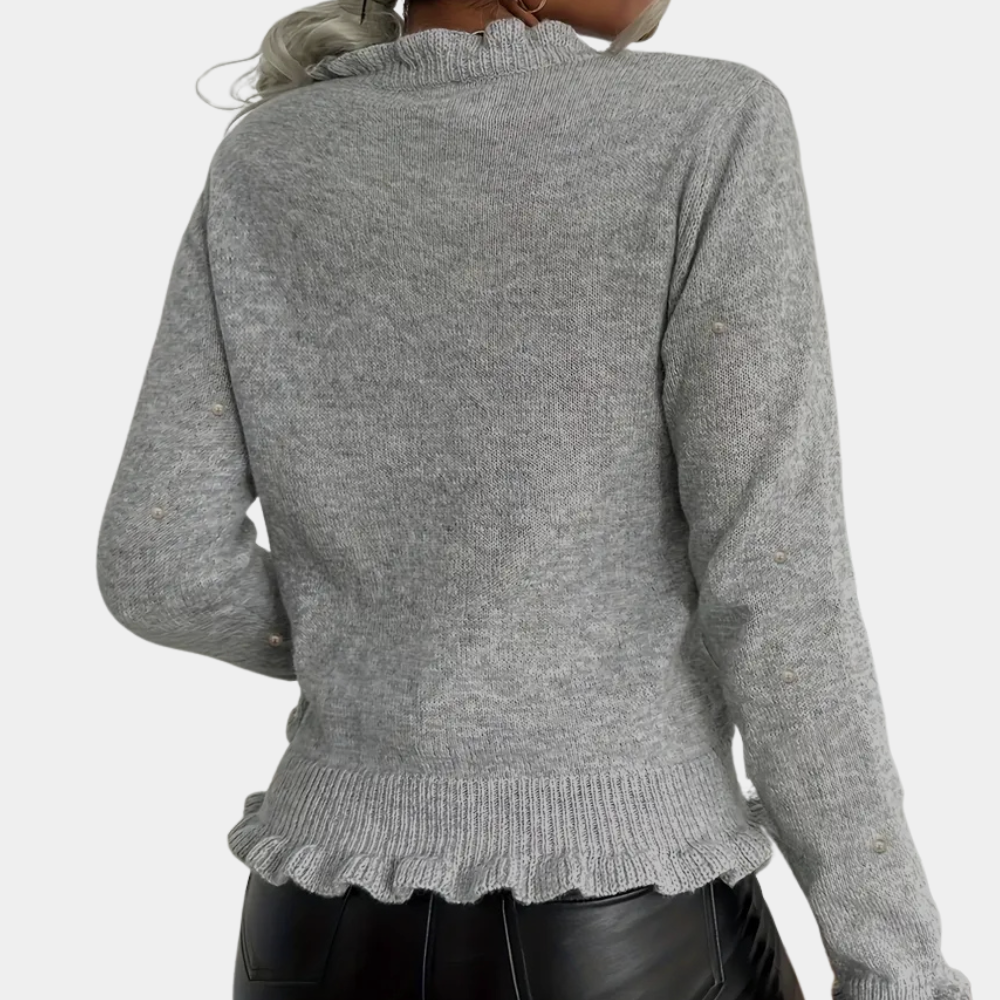 Stilla | Løstsiddende Strikket Cardigan til Kvinder