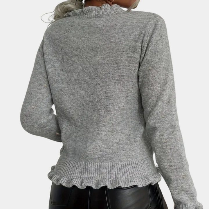 Stilla | Løstsiddende Strikket Cardigan til Kvinder