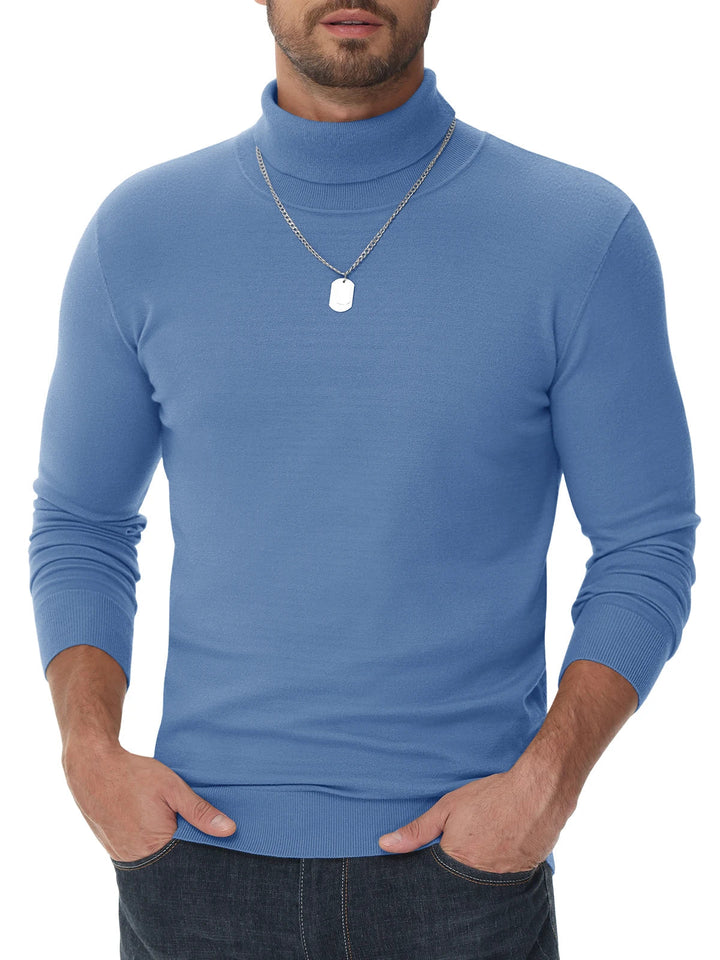 Stilla | Rullekravepullover - Herre Slim Fit