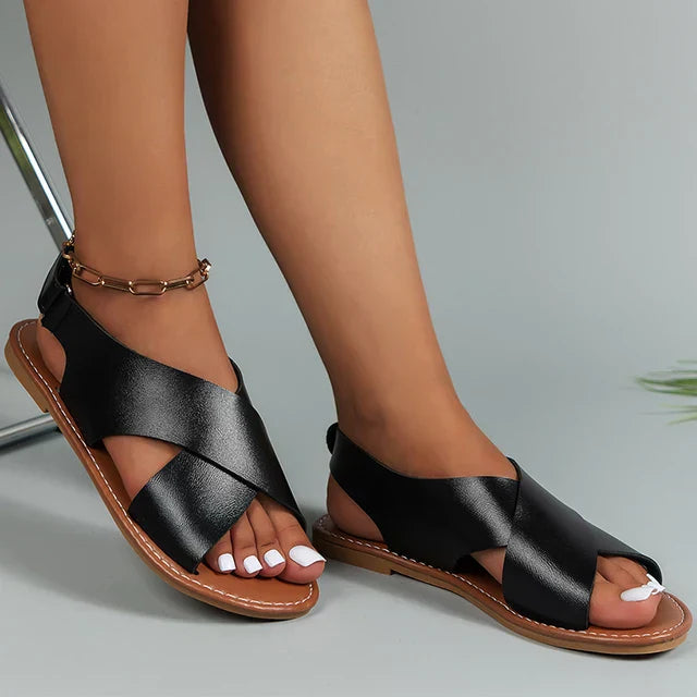 Stilla | Chic Læder Sandaler