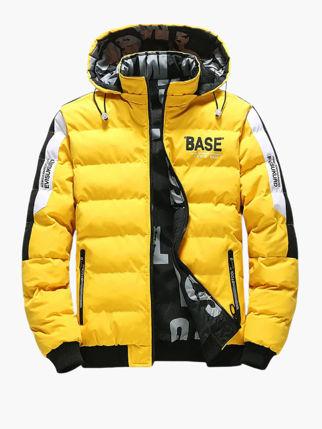 Stilla | Vinter Steppjakke Urban Streetstyle Hætte - Fashionabel Outdoorjakke til Hverdag & Fritid
