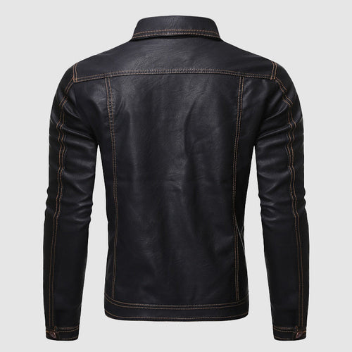 Stilla | Hardy Vintage Biker Læderjakke