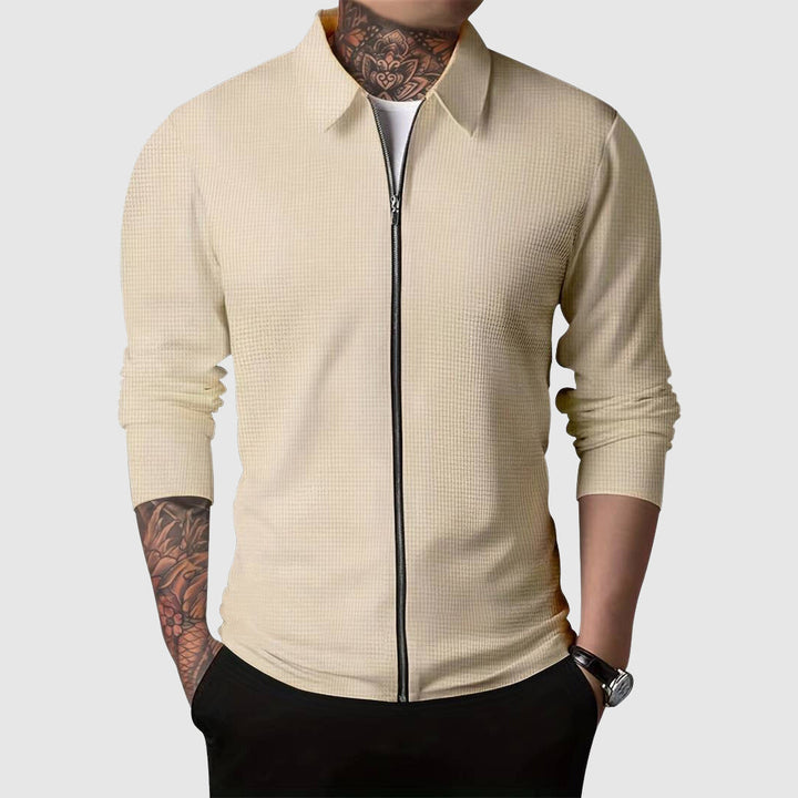 Stilla | Hardy Waffle Zip-Up Jakke