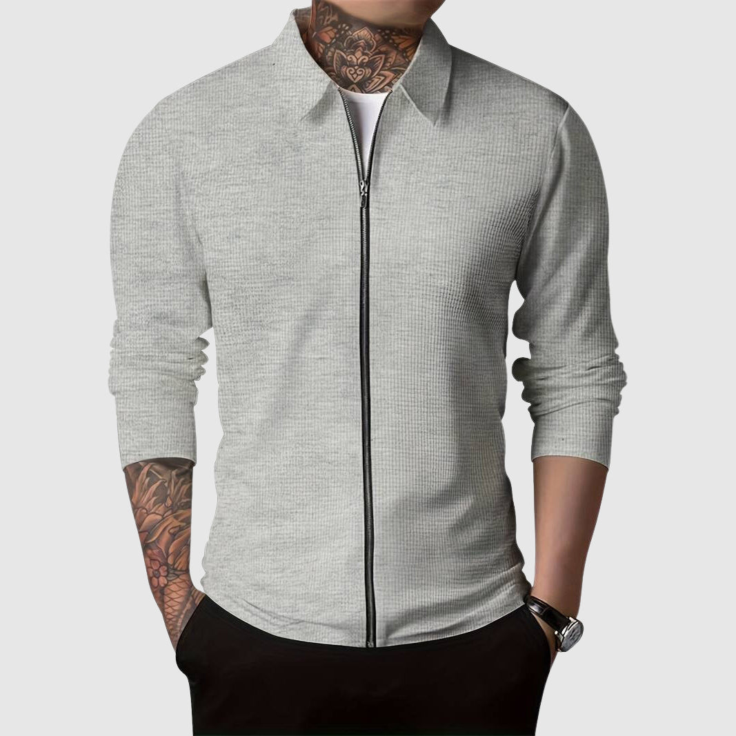 Stilla | Hardy Waffle Zip-Up Jakke