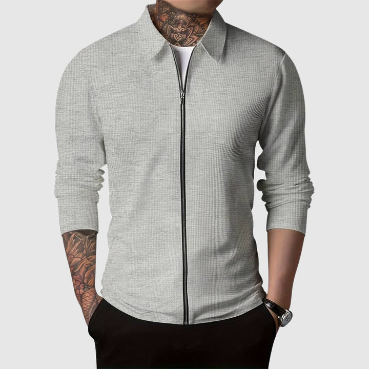 Stilla | Hardy Waffle Zip-Up Jakke