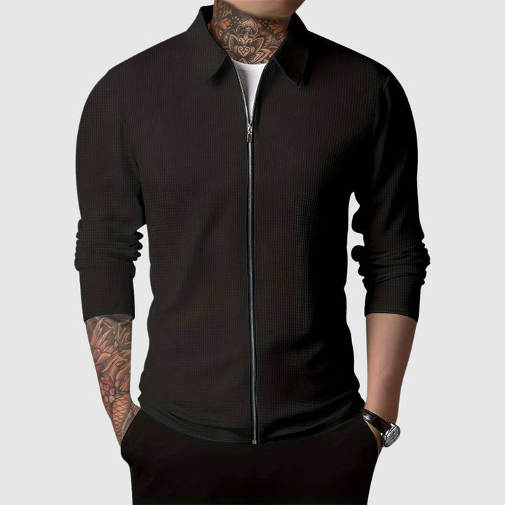 Stilla | Hardy Waffle Zip-Up Jakke