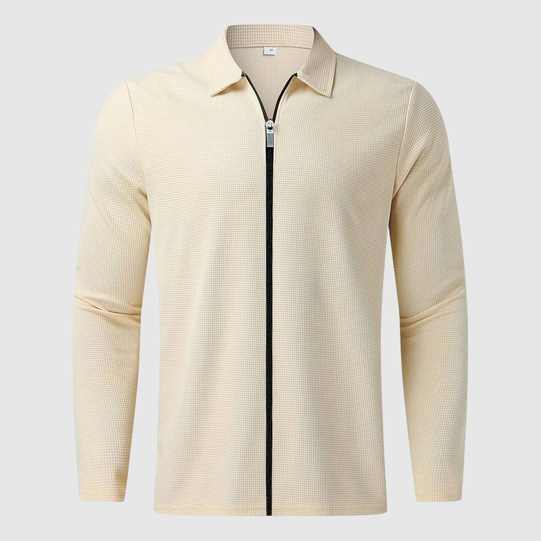 Stilla | Hardy Waffle Zip-Up Jakke